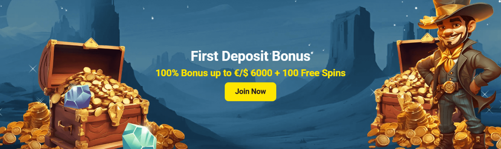 GoldenBilly Casino Welcome Bonus